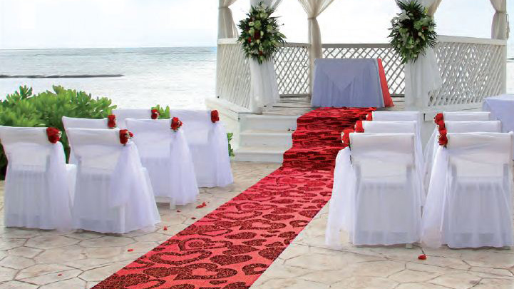 Image of Carpet Runners at a wedding
