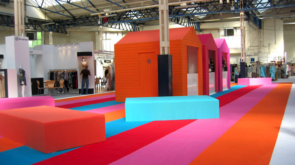 Image of Elea Vel carpet at Olympia Exhbition Centre in London UK