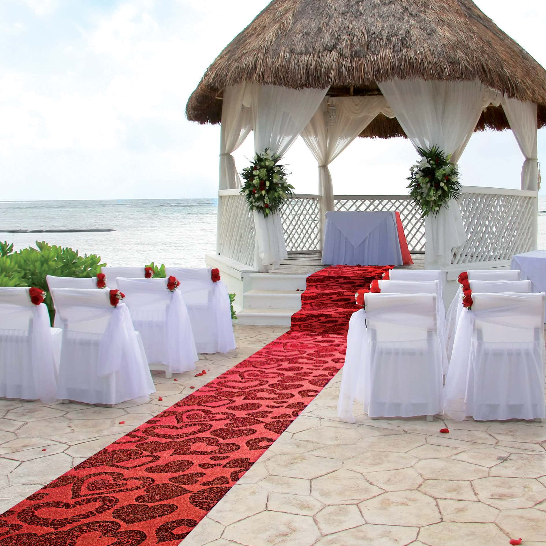 Image of Twister Wedding Runner at a wedding