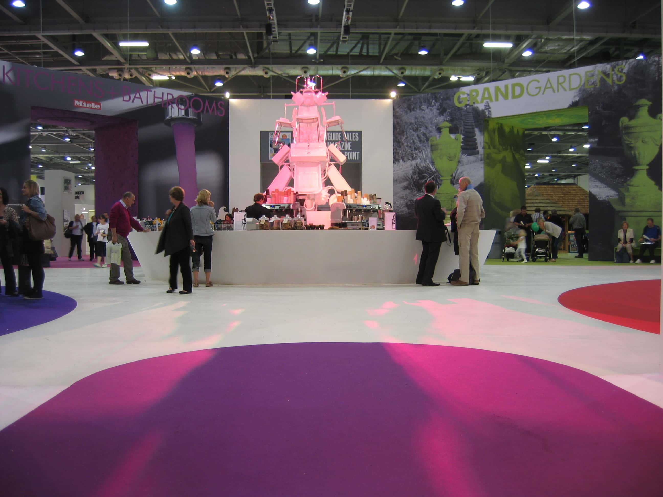 Image of Exhibition carpet at a show